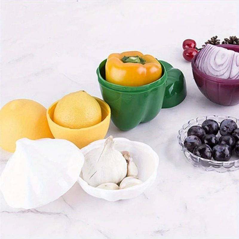 Plastic Food Storage Box With Lid For Vegetables And Fruits Fresh Keeping Container 1