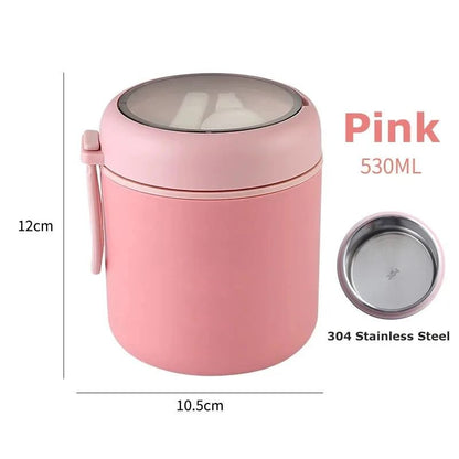 Insulated Food Thermal Jar Stainless Steel Lunch Container For Hot Or Cold Meals 9