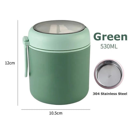 Insulated Food Thermal Jar Stainless Steel Lunch Container For Hot Or Cold Meals 4