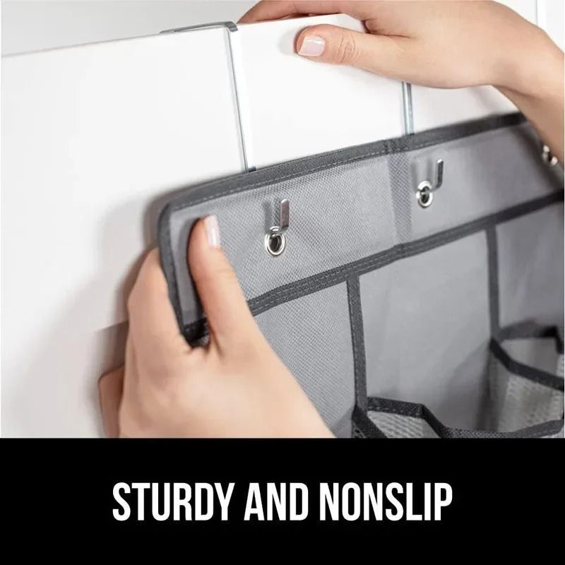 Wall Mounted 24 Pocket Door Organizer For Shoes And Accessories 3