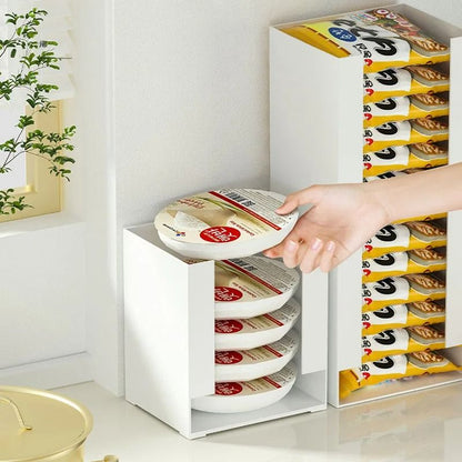 Ramen Storage Box Kitchen Organizer For Noodles And Household Essentials 4