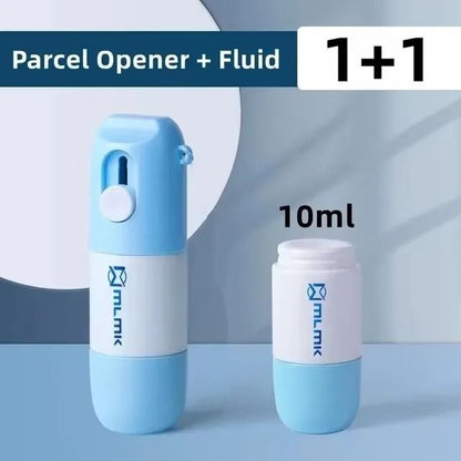 2in1 Privacy Protection Eraser And Mail Opener Correction Fluid Tool 10