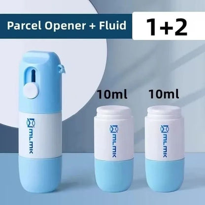 2in1 Privacy Protection Eraser And Mail Opener Correction Fluid Tool 13