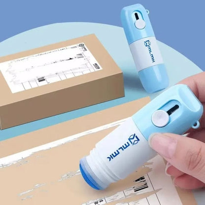 2in1 Privacy Protection Eraser And Mail Opener Correction Fluid Tool 1