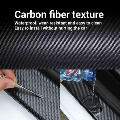 CarbonFiber Pattern Waterproof Cloth Tape  Decorative Automotive  DIY Adhesive Strip 2
