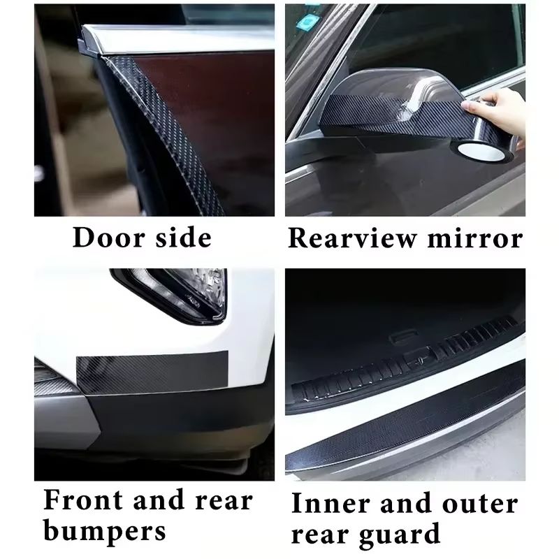 CarbonFiber Pattern Waterproof Cloth Tape  Decorative Automotive  DIY Adhesive Strip 3