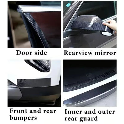 CarbonFiber Pattern Waterproof Cloth Tape  Decorative Automotive  DIY Adhesive Strip 3