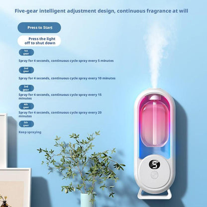 Rechargeable Portable Aroma Diffuser, Essential Oil Aromatherapy Machine, Timed Air Freshener, Odor Eliminator