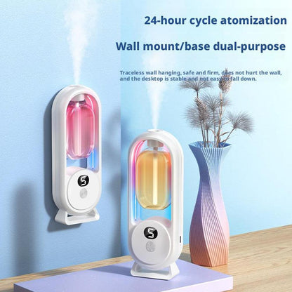 Rechargeable Portable Aroma Diffuser, Essential Oil Aromatherapy Machine, Timed Air Freshener, Odor Eliminator
