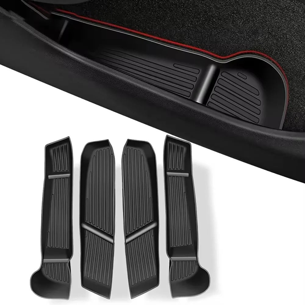 Front and Rear Door Storage Organizer, Tesla Model Y Juniper Handle Box, Travel Accessories