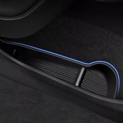 Front And Rear Door Storage Organizer Tesla Model Y Juniper Handle Box Travel Accessories 4