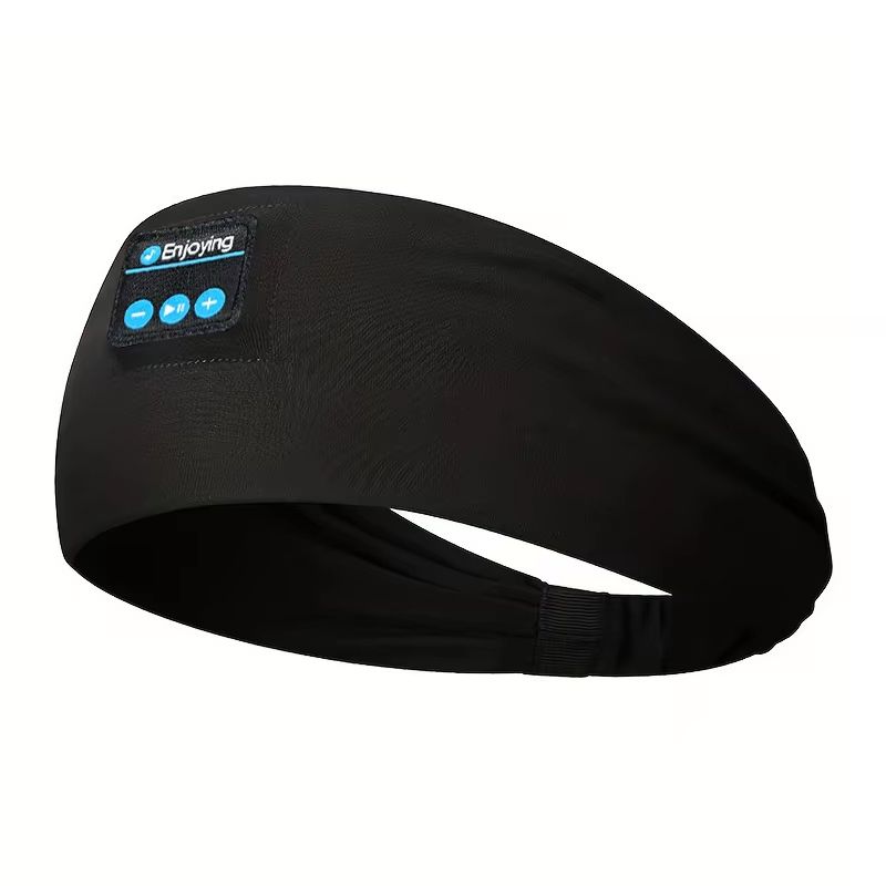 Wireless Bluetooth Sports Headband Headphones  Soft Elastic SweatResistant For Running Yoga  Sleep 7