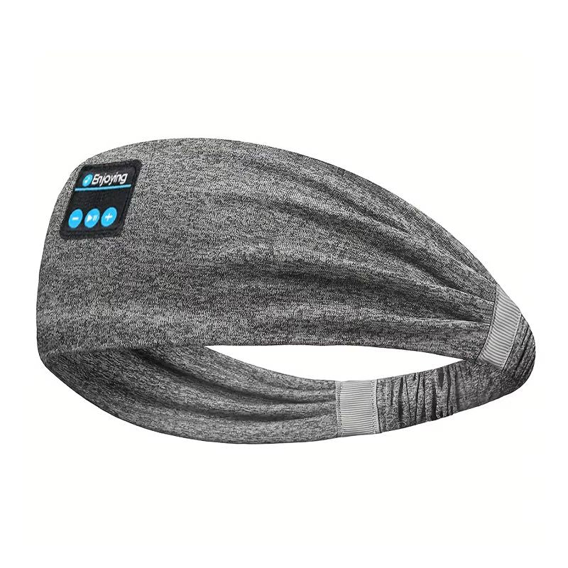 Wireless Bluetooth Sports Headband Headphones  Soft Elastic SweatResistant For Running Yoga  Sleep 8
