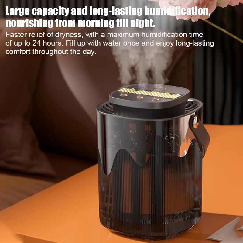 3 L LargeCapacity USB CoolMist Air Humidifier  Aroma Diffuser  Home  Office Atomizer 1