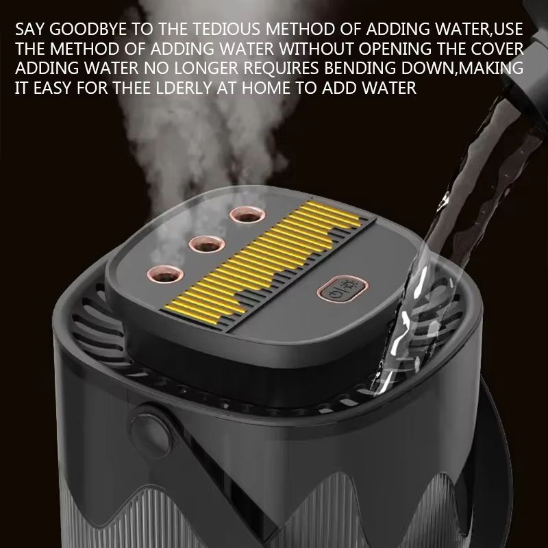 3 L LargeCapacity USB CoolMist Air Humidifier  Aroma Diffuser  Home  Office Atomizer 4