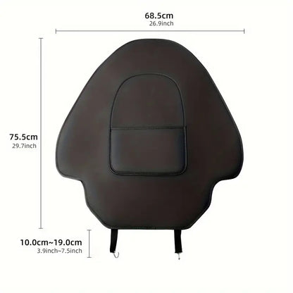 Leather Car Seat Back Protector for Tesla Y, Anti Kick Mat, Full Seat Cover Anti Scratch Pad, Premium Car Interior