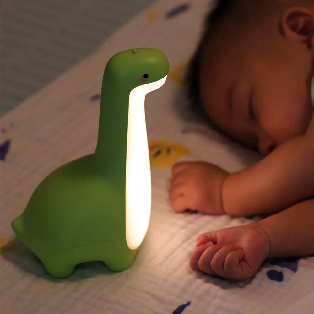 Dinosaur Night Light For Kids USB Rechargeable Bedside Lamp 2