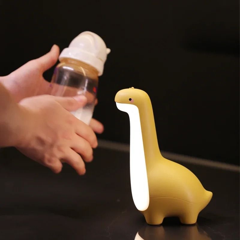 Dinosaur Night Light For Kids USB Rechargeable Bedside Lamp 3