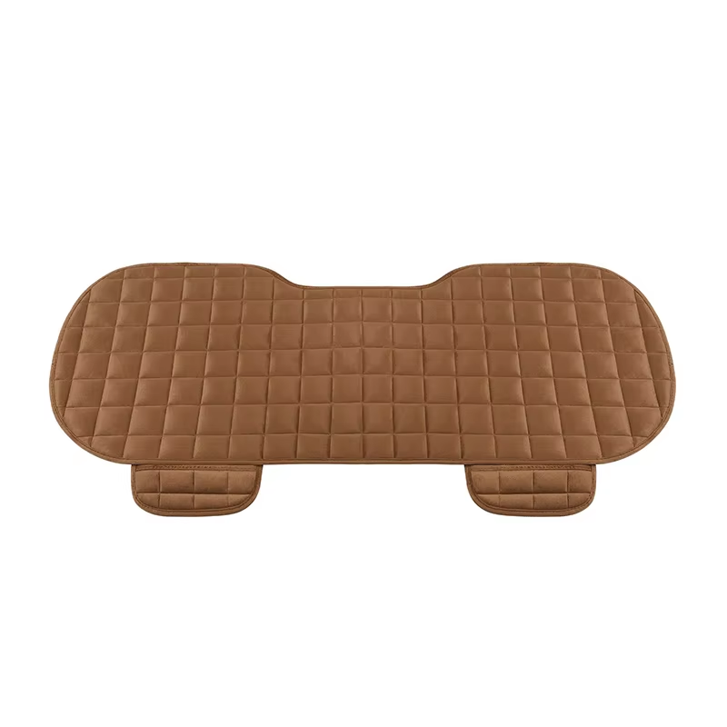 Winter Auto Protector Mat Pad Non Slide Car Seat Cover Front Rear Flocking Cloth Cushion Universal  5