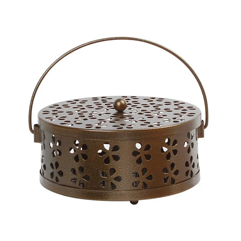 Portable Mosquito Repellent Tray Holder Sandalwood Burner Box Fire Resistant Insect Repellent For H 3