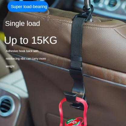 Universal Car Seat Back Hooks Trunk Storage Hangers Umbrella Holders Multifunctional Car Accessorie 2