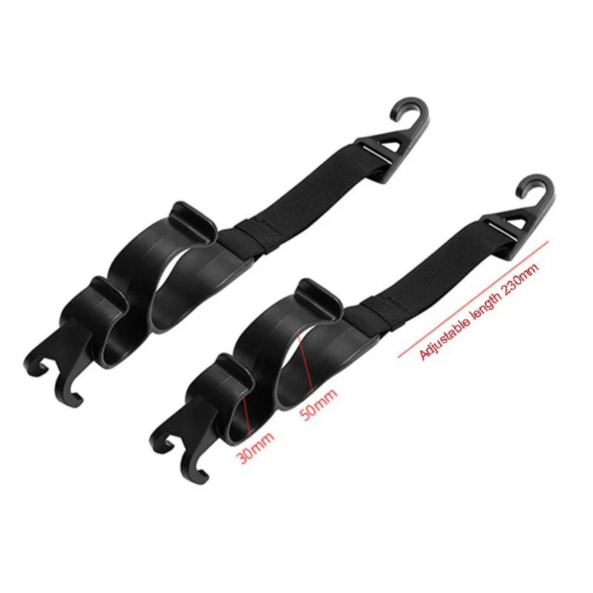 Universal Car Seat Back Hooks Trunk Storage Hangers Umbrella Holders Multifunctional Car Accessorie 5