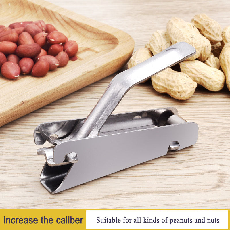 Peanut Opener Stainless Steel Melon Seeds Peeler Nutcracker Shell Clamp Machine Home Kitchen Tool A 4