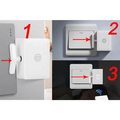 Wireless Smart Light Switch Controller USB Rechargeable Remote Button Pusher 5