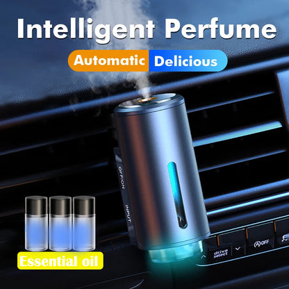 Car Interior Electric Air Freshener, Aroma Diffuser, Vent Mist Humidifier, Removes Odors
