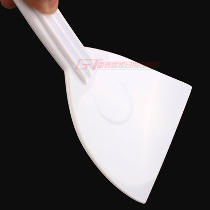 Butter Dough Cutter DIY Baking, Cake Knife Plastic Scraper, Chocolate Shovel Tri Angle, Kitchen Tools Soft Scratch Board