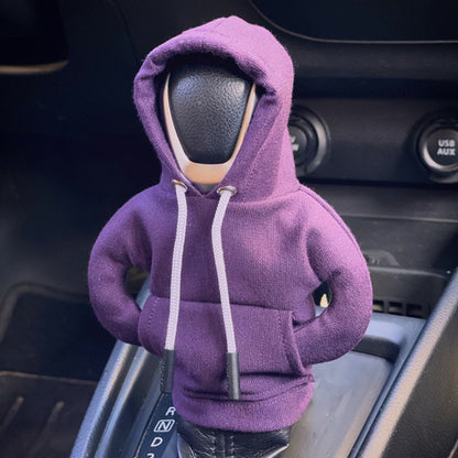 Universal Car Shift Lever Cover Gear Handle Decoration Gear Shift Hoodie Cover Manual Automatic Shi 6