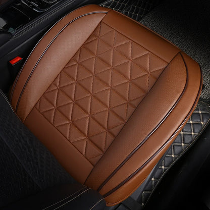 PU Leather Front Car Seat Cover, Universal Car Cushion, Automobile Seat Protector, Chair Pad Mat