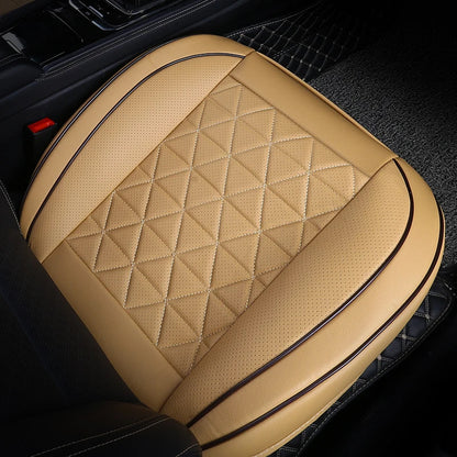 PU Leather Front Car Seat Cover, Universal Car Cushion, Automobile Seat Protector, Chair Pad Mat