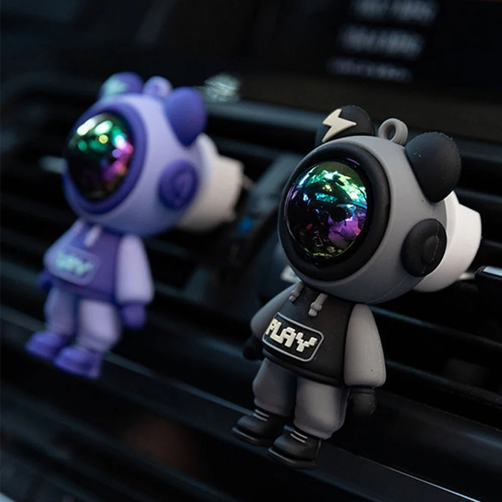 Cartoon Astronaut Air Freshener Car Perfume Clip Air Outlet Aromatherapy Car Interior Decoration 1