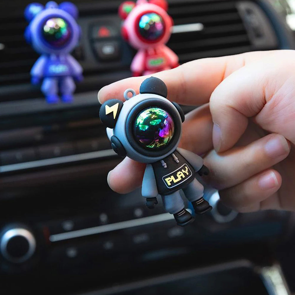Cartoon Astronaut Air Freshener, Car Perfume Clip, Air Outlet Aromatherapy, Car Interior Decoration
