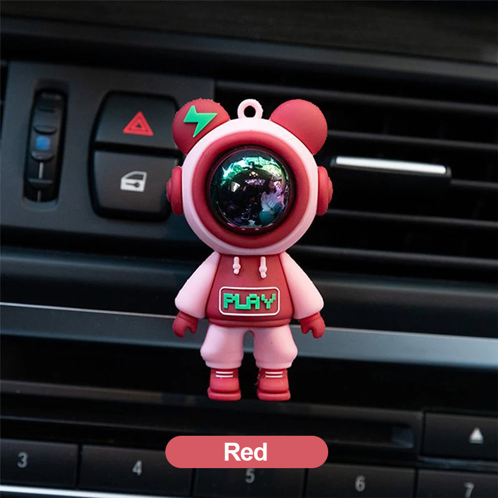 Cartoon Astronaut Air Freshener Car Perfume Clip Air Outlet Aromatherapy Car Interior Decoration 5