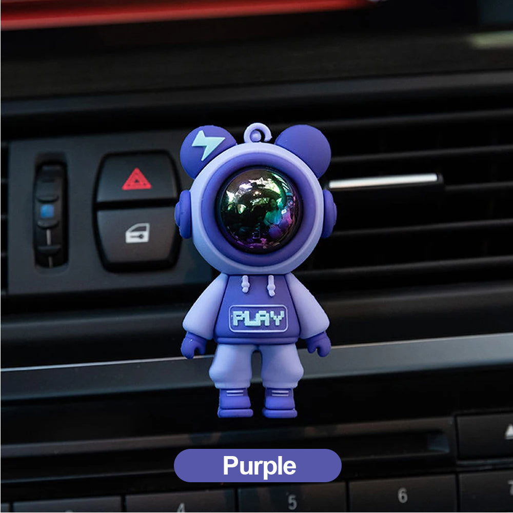 Cartoon Astronaut Air Freshener Car Perfume Clip Air Outlet Aromatherapy Car Interior Decoration 6