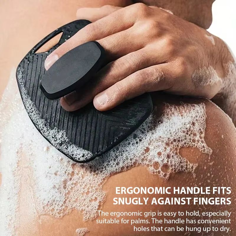 Silicone Exfoliating Bath Brush  Body Scrubber  Gentle Massage  Deep Clean 1