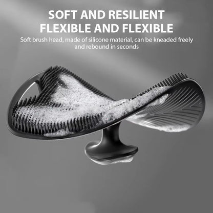Silicone Exfoliating Bath Brush  Body Scrubber  Gentle Massage  Deep Clean 2
