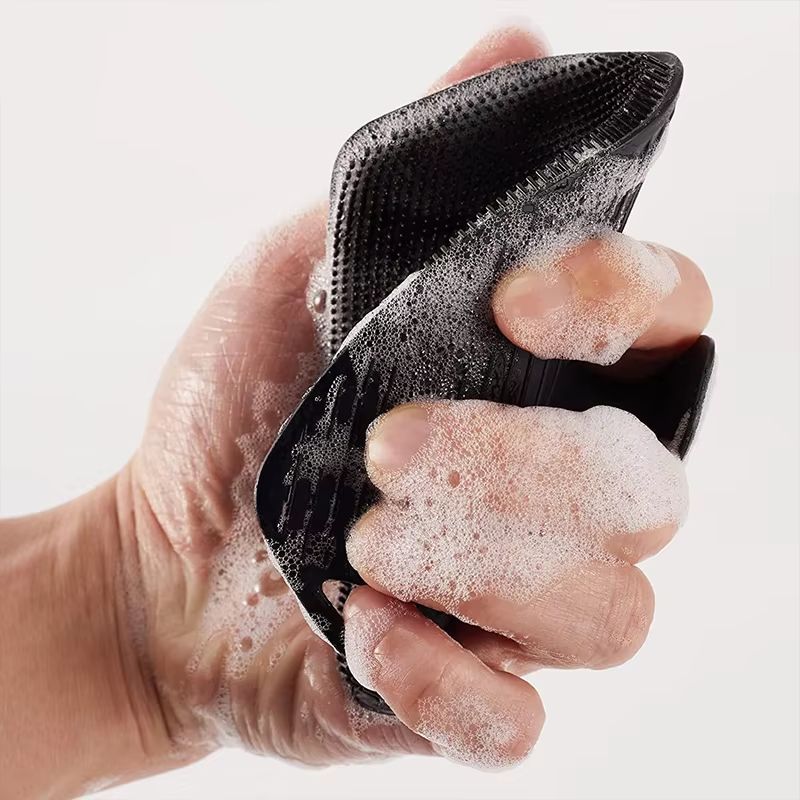 Silicone Exfoliating Bath Brush  Body Scrubber  Gentle Massage  Deep Clean 3