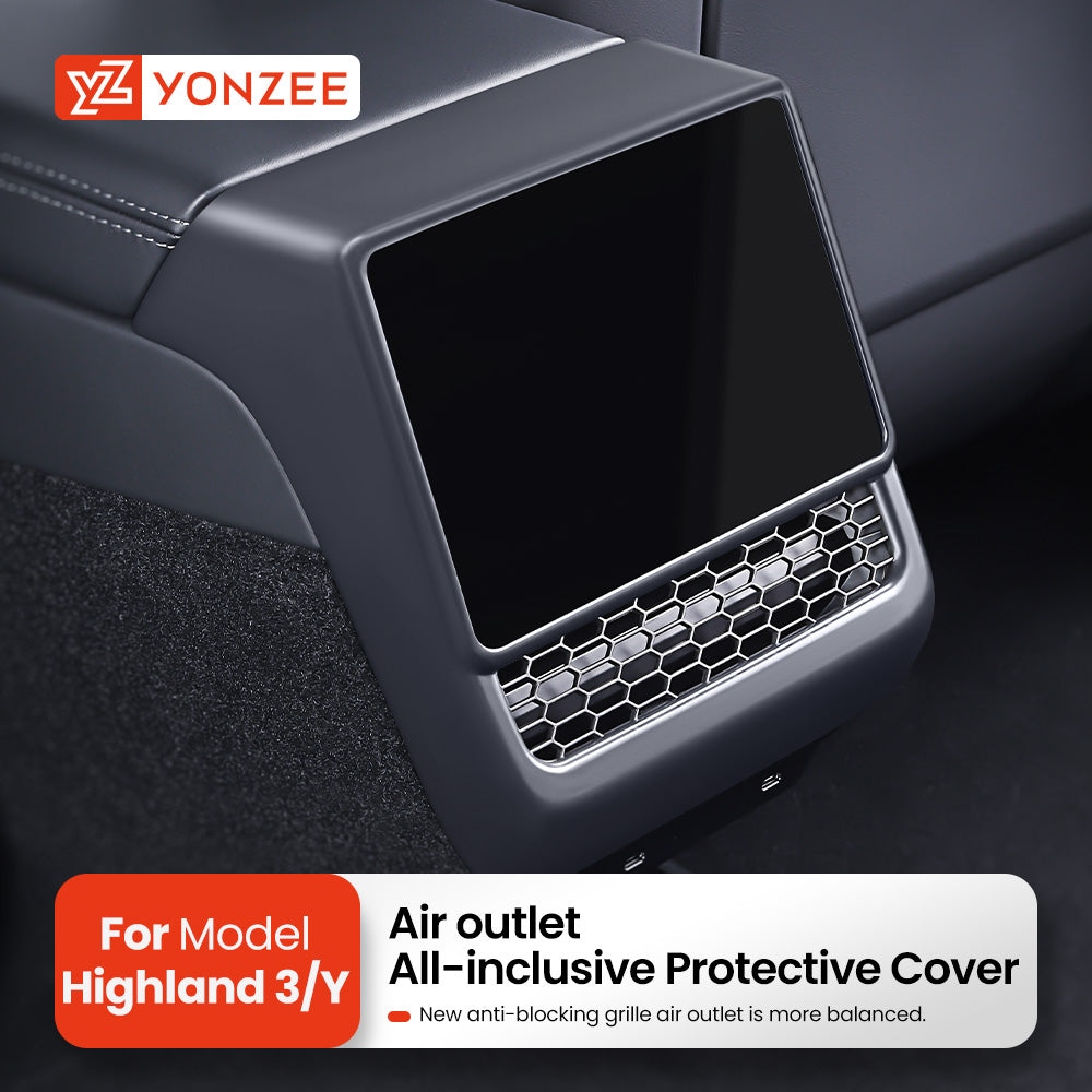 Rear Center Console Air Vent Cover For Highland Juniper Car Dust Vent Outlet Cover Interior Styling