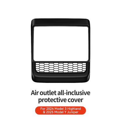 Rear Center Console Air Vent Cover For Highland Juniper Car Dust Vent Outlet Cover Interior Styling