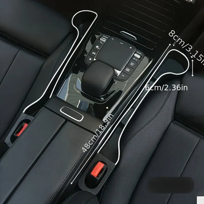 Multifunctional Car Seat Organizer, Cup Holder Box for Front and Rear Seats, Interior Storage