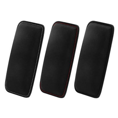 Car Knee Pad Cushion Suede Memory Foam Pillow Comfortable Leg Rest Elastic Auto Headrest Car Access 5