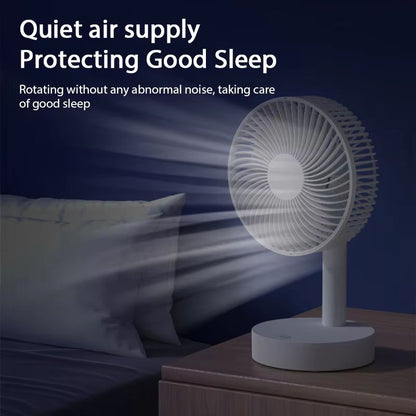 USB HighWind Portable Desktop Fan  Small Electric Table Fan For Home Dormitory  Office 5