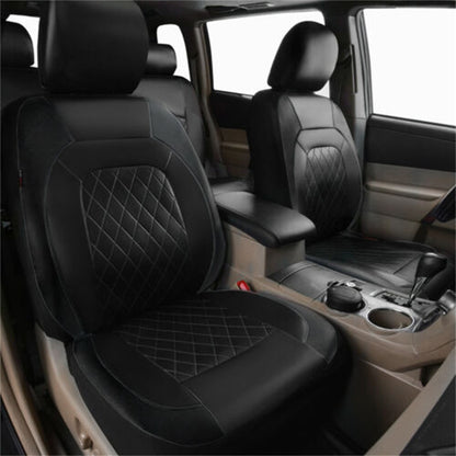 PU Leather Car Seat Cushion Universal Car Seat Set Fully Surrounded Protective Pad Anti Scratch Car 1