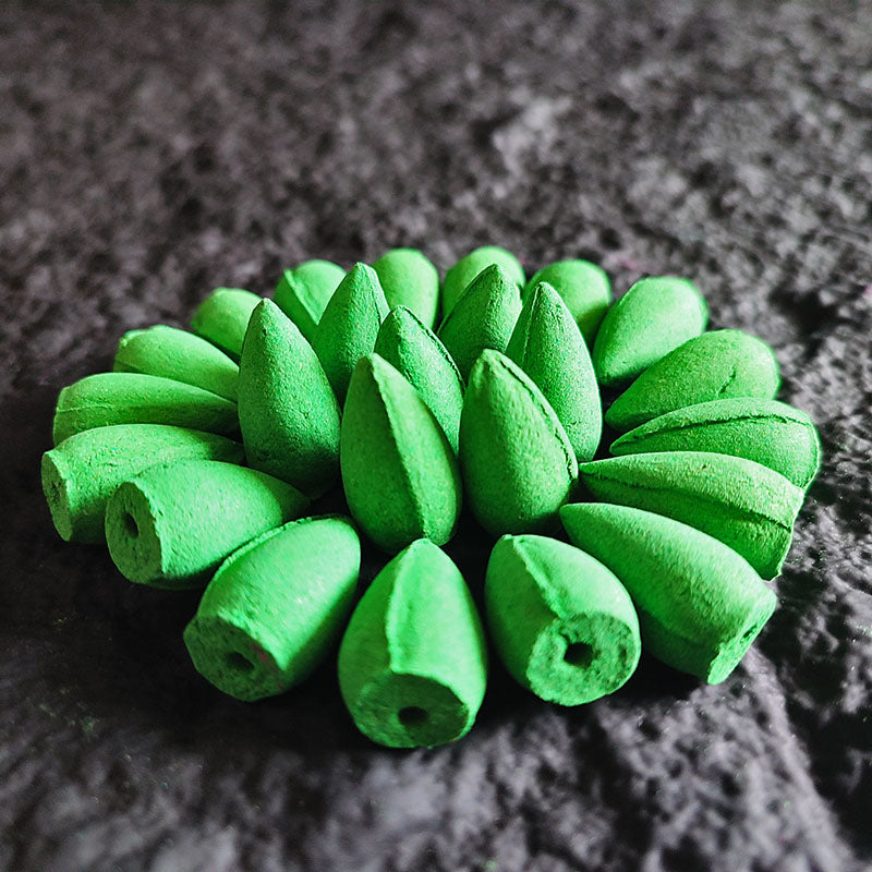 Natural Indian Cone Incense Rose Waterfall Reflux Tower Backflow Burner Fragrance For Home Tea Room 7
