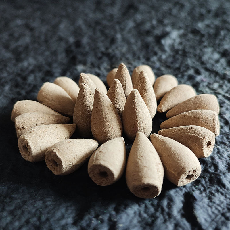 Natural Indian Cone Incense Rose Waterfall Reflux Tower Backflow Burner Fragrance For Home Tea Room 13