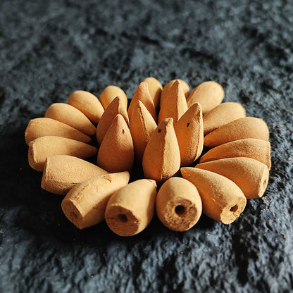 Natural Indian Cone Incense Rose Waterfall Reflux Tower Backflow Burner Fragrance For Home Tea Room 15