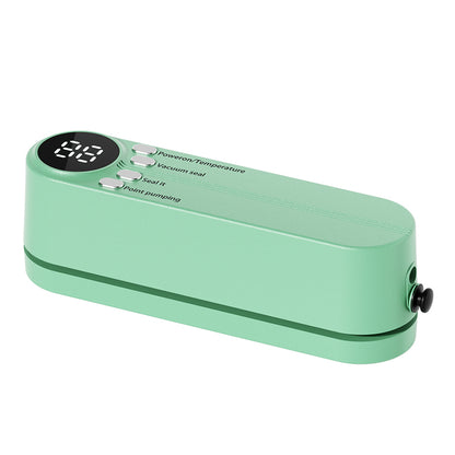 Charging Mini Wireless Vacuum Sealing Machine, Fully Automatic Food Sealer, Small Portable Household Plastic Packaging